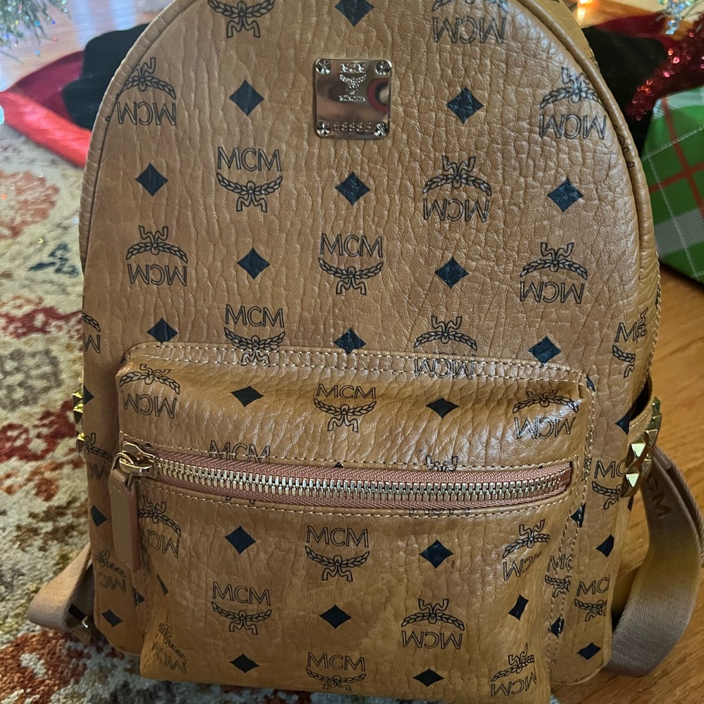 MCM Side Stud Backpack